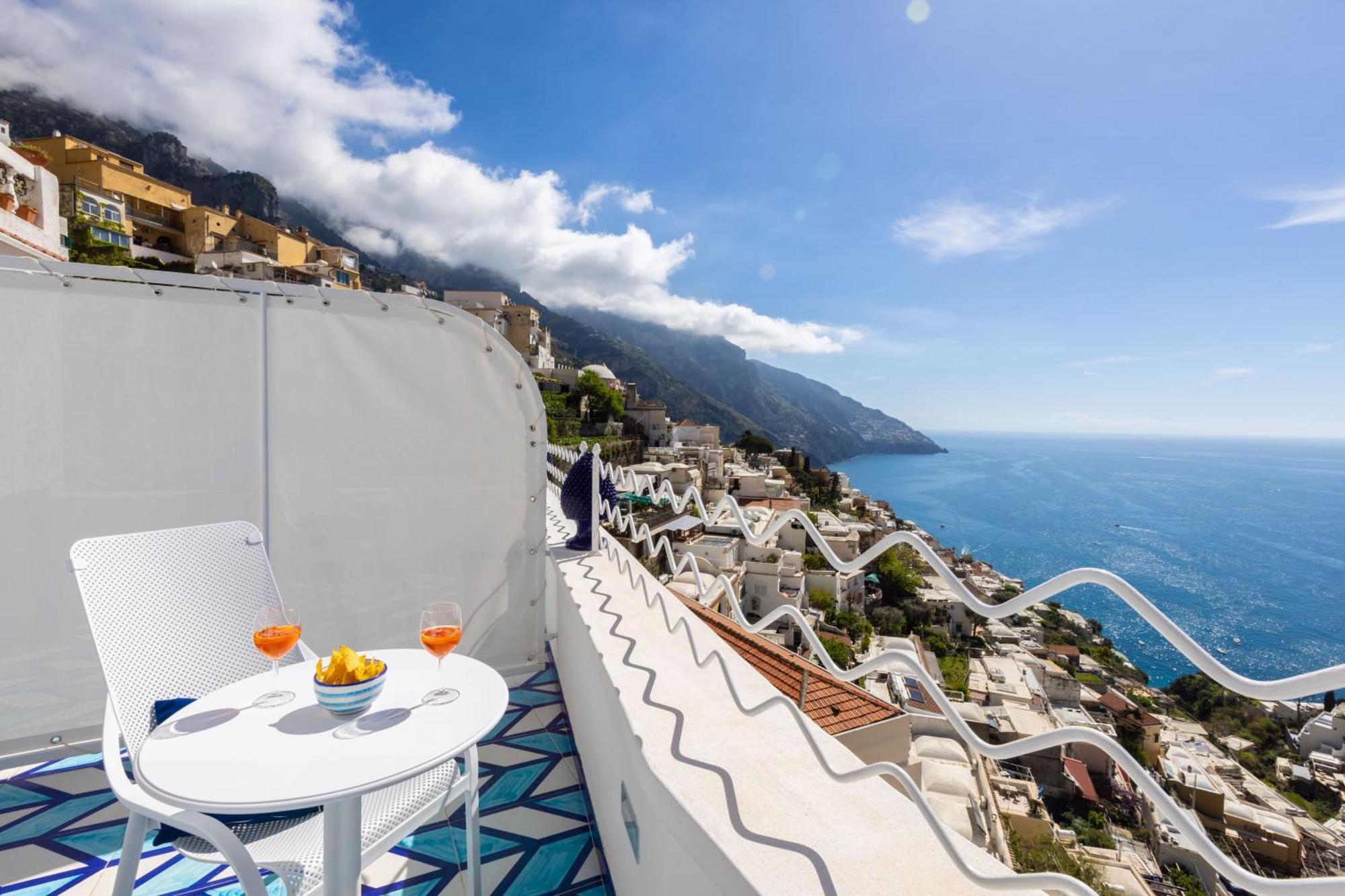Appartamento Casa Aurora Positano Esterno foto