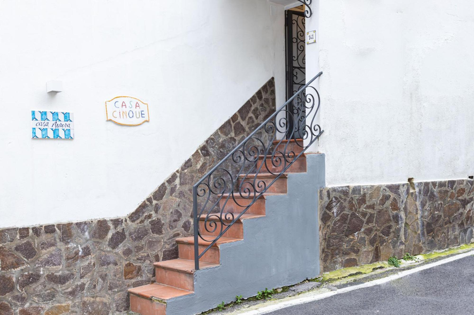 Appartamento Casa Aurora Positano Esterno foto